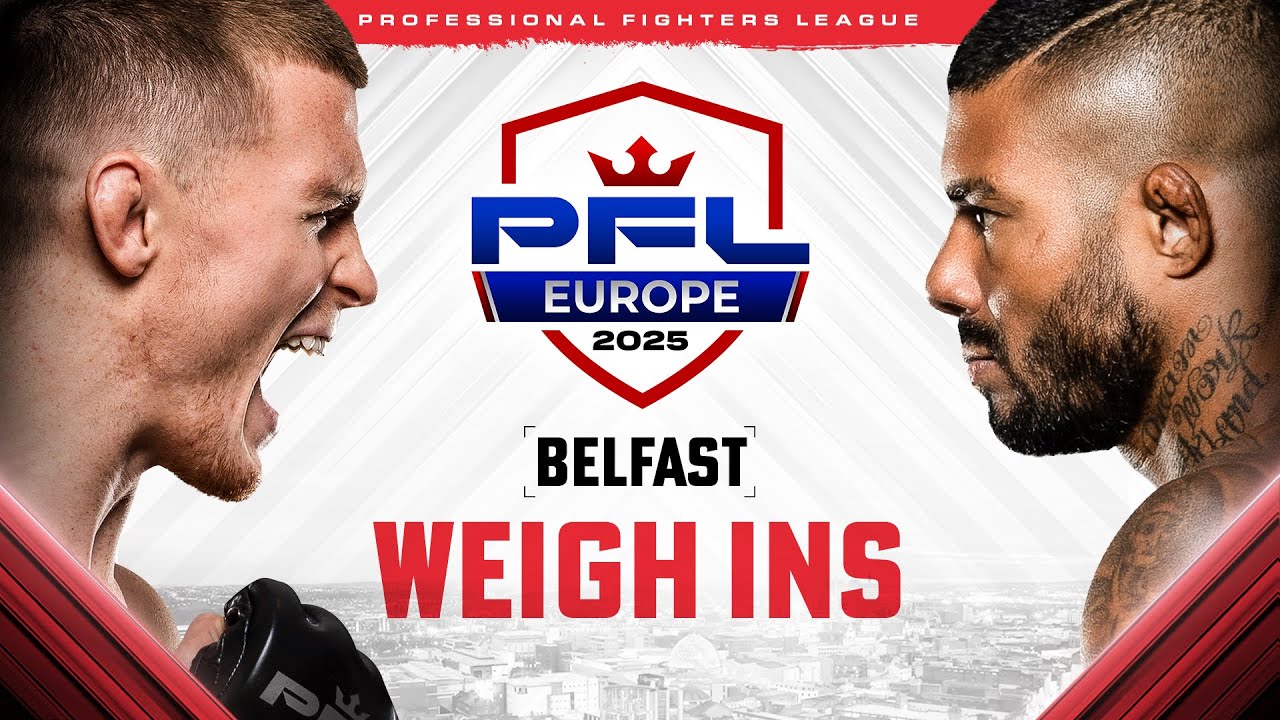 Preview PFL Belfast: Hughes vs. Miranda Fight Results