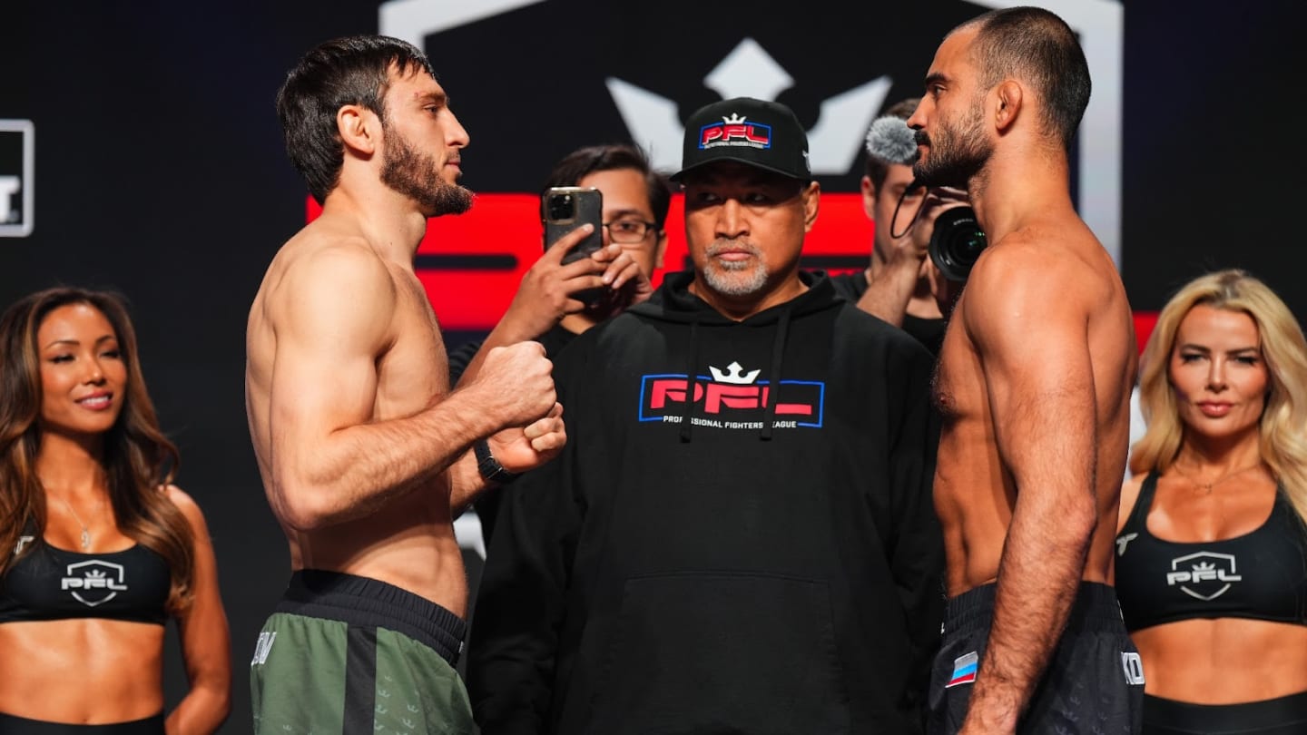 Preview PFL 3 Weigh-In Results: All Fighters On Point for Middleweight and Lightweight Tournament