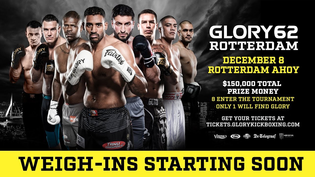 Preview GLORY 98 Tournament Results from Rotterdam