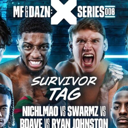 Survivor Tag Match Rules at Misfits 21: Tempo Arts vs Big Tobz vs Godson vs Curtis Pritchard