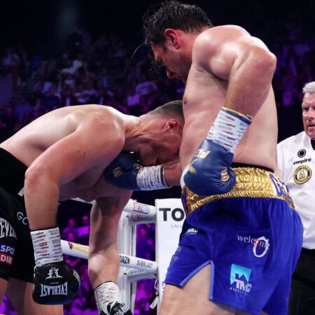 Will there be a trilogy fight between Johnny Fisher and Dave Allen?