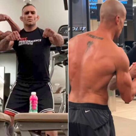 Tony Ferguson Amused by Israel Adesanya’s Goggins Training Puke