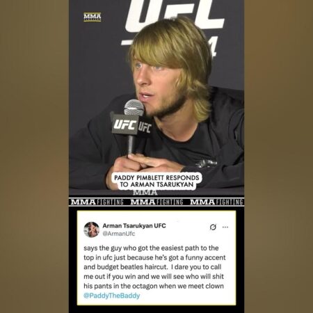 Paddy Pimblett Addresses ‘Handout’ Claims and Arman Tsarukyan Challenge