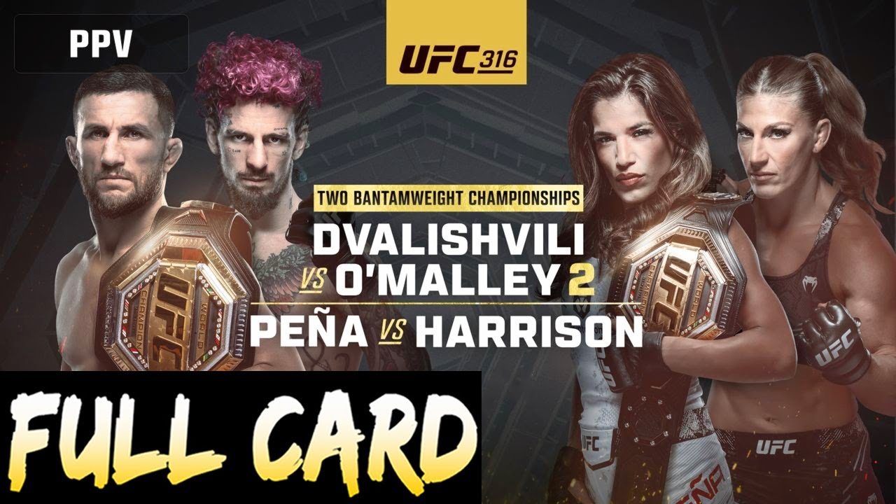 Preview Tim Welch Predicts Brutal Finish for O’Malley vs. Dvalishvili Rematch at UFC 316