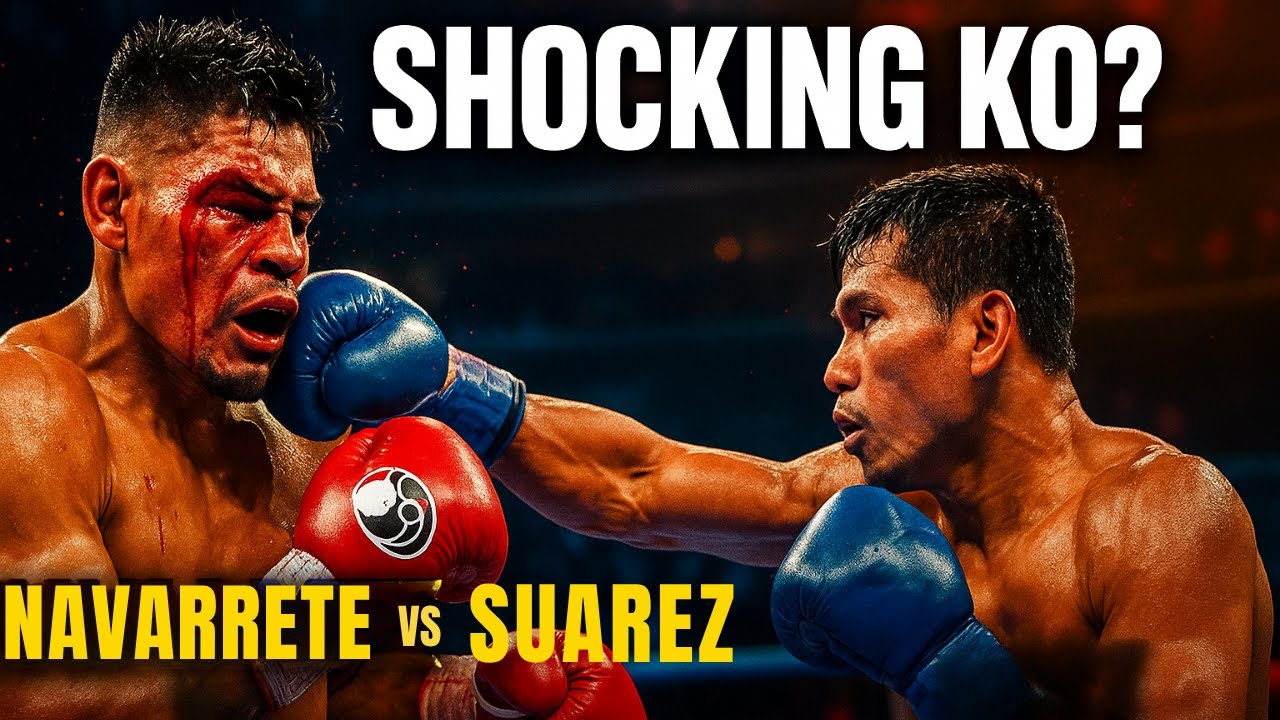 Preview Navarrete Wins Technical Decision to Defend WBO Super Featherweight Title