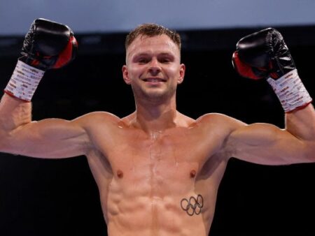 Olympic Bronze Medalist Lewis Richardson Dominates Pro Debut, Ready for Birthday Curry