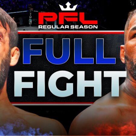 PFL 6 Event Results: Rabadanov vs. Lee