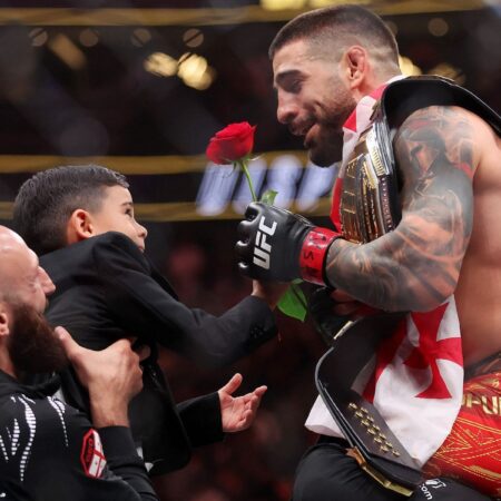 Jorge Masvidal Picks Ilia Topuria to Beat Charles Oliveira at UFC 317