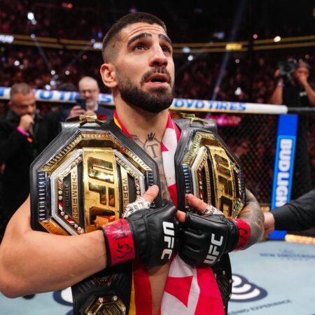 UFC star ‘settles’ best boxer debate by ranking himself above Ilia Topuria… ‘He’s not an elite boxer’