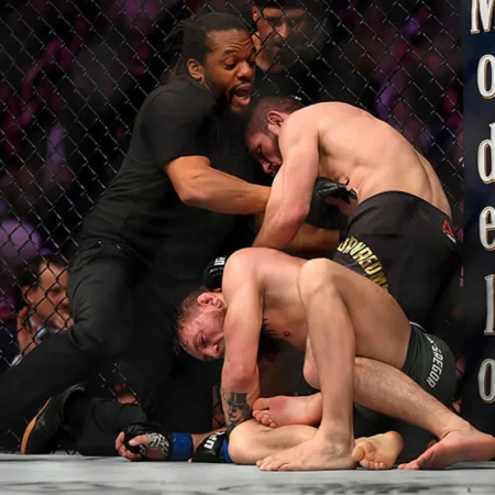 Herb Dean KO’d fighter with one brutal punch for last professional win just months after UFC referee debut