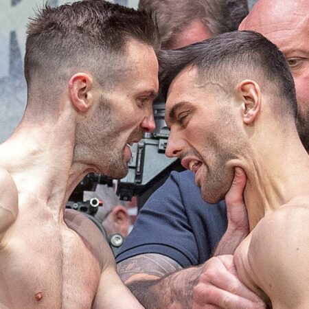 Jack Catterall Wins Technical Decision Over Harlem Eubank After Bout Halted by Gruesome Cuts