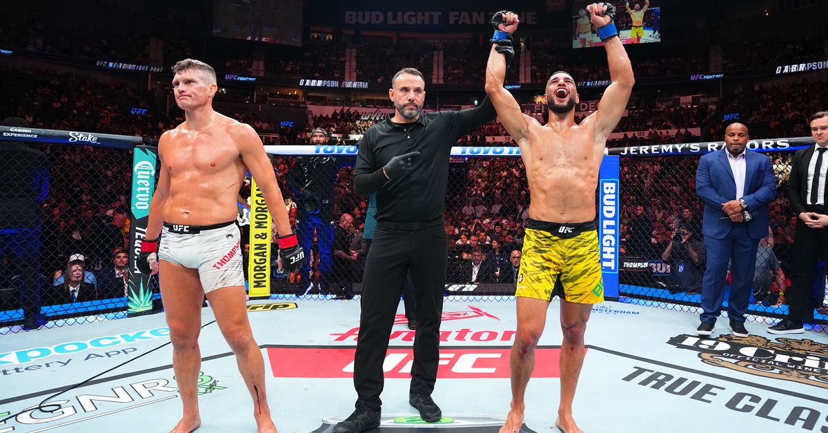 Preview Stephen Thompson Moves Beyond “NMF” Persona, Calls for Judging “Education” After UFC Nashville Loss