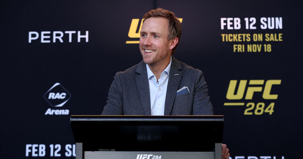 Preview UFC Executive Dave Shaw Unfazed by UFC Perth Ticket Sale Concerns