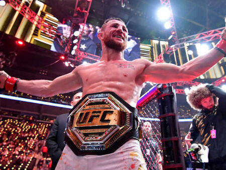 Merab Dvalishvili Breathes Sigh of Relief After Intense Weigh-In Secures UFC 320 Co-Main Event