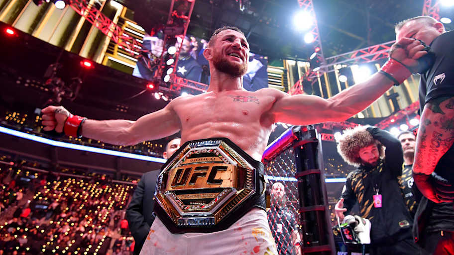 Preview Merab Dvalishvili Breathes Sigh of Relief After Intense Weigh-In Secures UFC 320 Co-Main Event