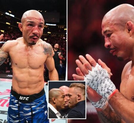 Jose Aldo Emotionally Confirms Second UFC Retirement at UFC Rio