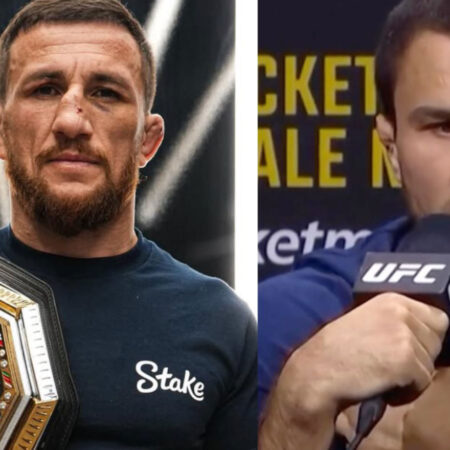 Merab Dvalishvili Expresses Shock Over UFC 323 Main Event Announcement