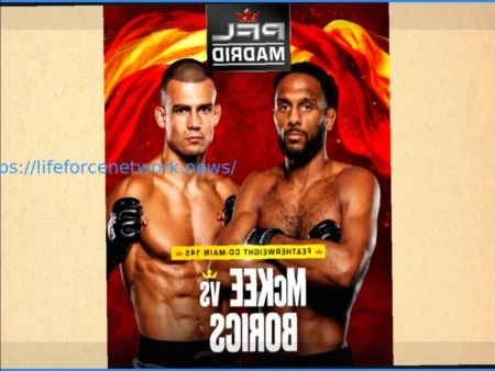 Адам Боричс: Громкое Заявление, Которое Он Хочет Сделать на PFL Madrid