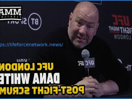 Dana White Shares Updates on UFC London, European Expansion, and Paddy Pimblett’s Comeback