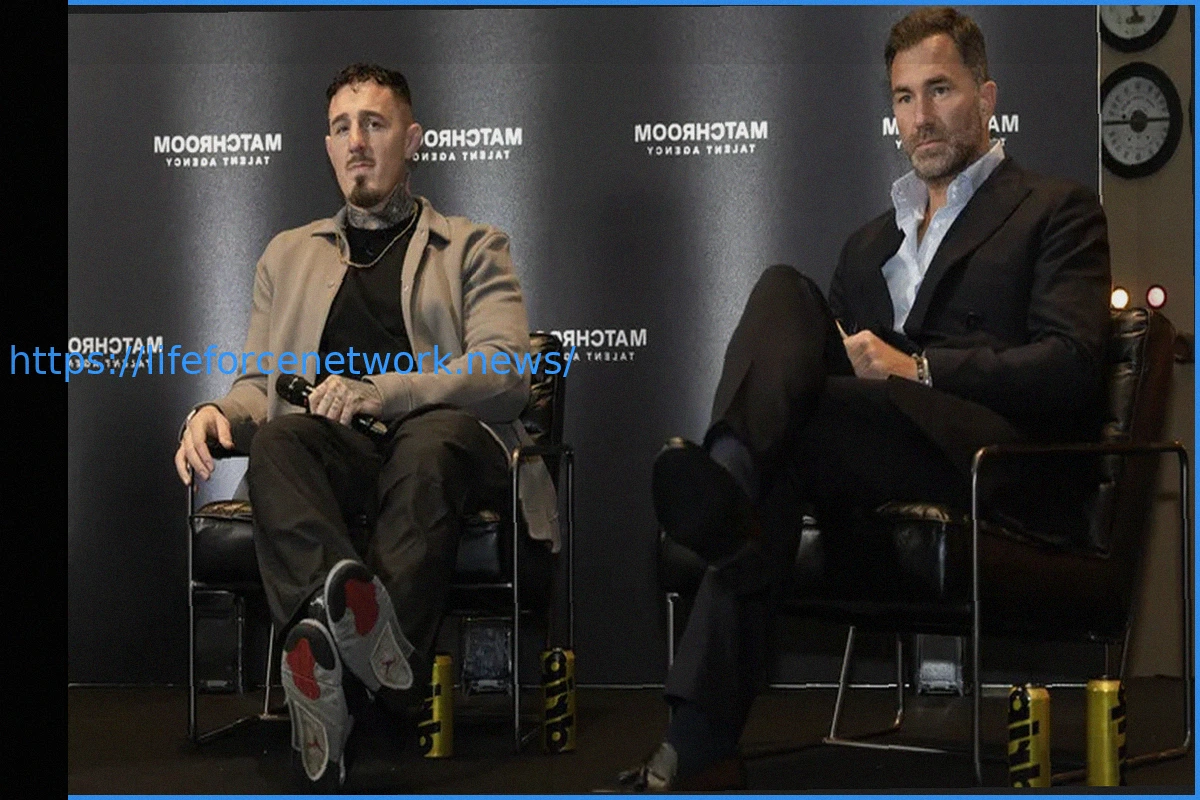 Preview Eddie Hearn Labels Tom Aspinall’s UFC Contract a ‘Complete Disgrace’