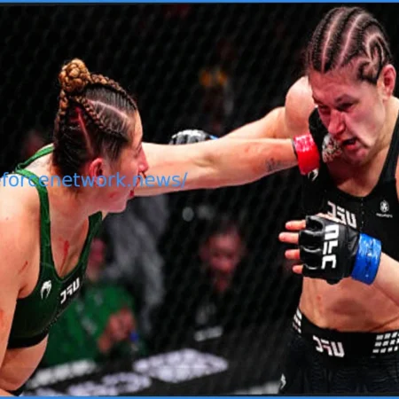 Регина Тарин одерживает доминирующую победу над Эрнестой Карецкайте на UFC Mexico