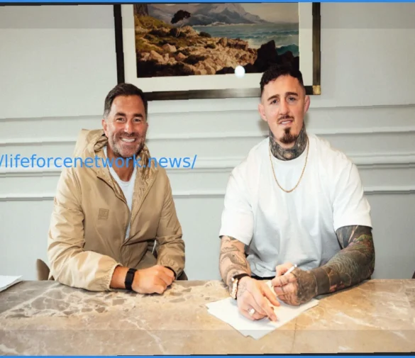 Tom Aspinall Explains Strategic Alliance with Eddie Hearn’s Matchroom Talent