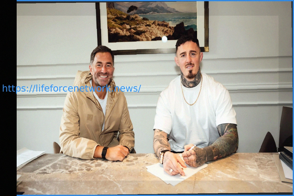 Preview Tom Aspinall Explains Strategic Alliance with Eddie Hearn’s Matchroom Talent