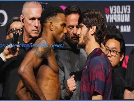 UFC Лондон: Евлоев против Мерфи – Полная Карта, Коэффициенты, Время Начала и Где Смотреть