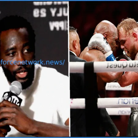 Теренс Кроуфорд вновь заявляет, что бой Джейка Пола и Майка Тайсона был подстроен