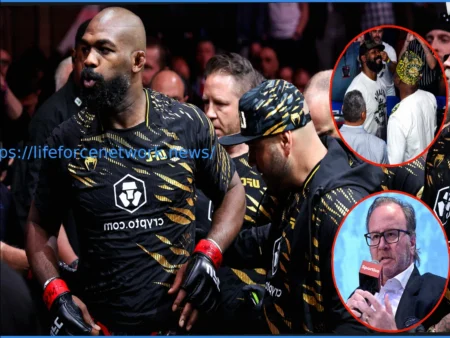 Джон Джонс Поблагодарил Фрэнсиса Нганну за Поддержку в Споре с UFC