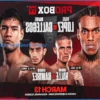 BOXING Schedule: upcoming boxing fights on TV for this weekend