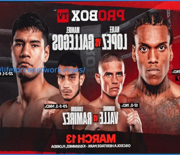 BOXING Schedule: upcoming boxing fights on TV for this weekend