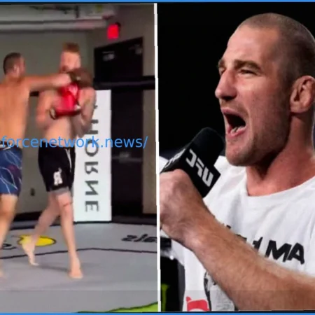 Sean Strickland praises NFL star Maxx Crosby following hard sparring session