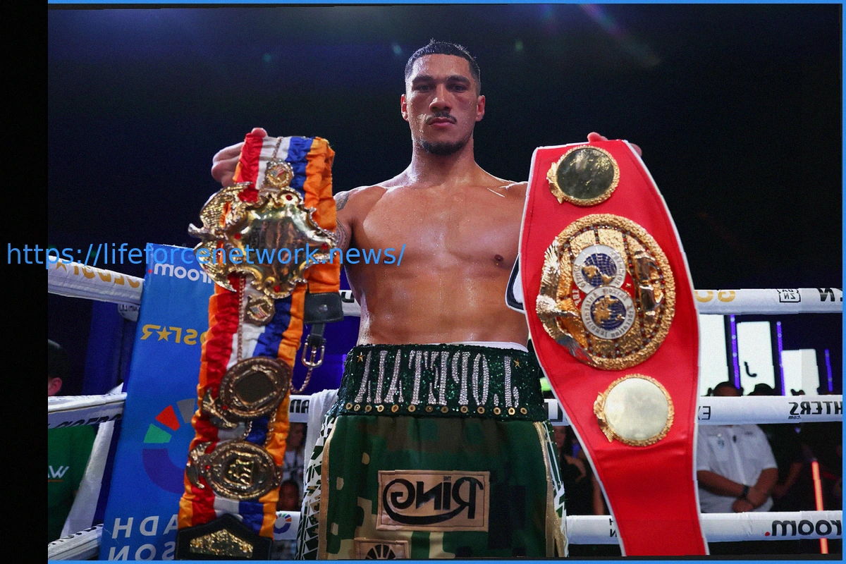 Preview Jai Opetaia Stripped of IBF Cruiserweight Title Over Zuffa Belt Dispute