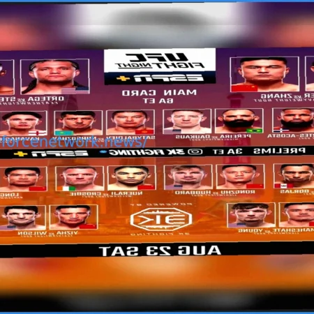 MMA Schedule: Upcoming UFC Fights & Events on TV This Weekend