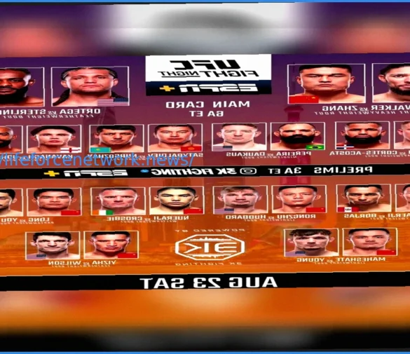 MMA Schedule: Upcoming UFC Fights & Events on TV This Weekend