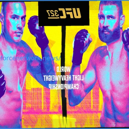 UFC 327: Carlos Ulberg’s Spectacular Knockout in Super Slow Motion