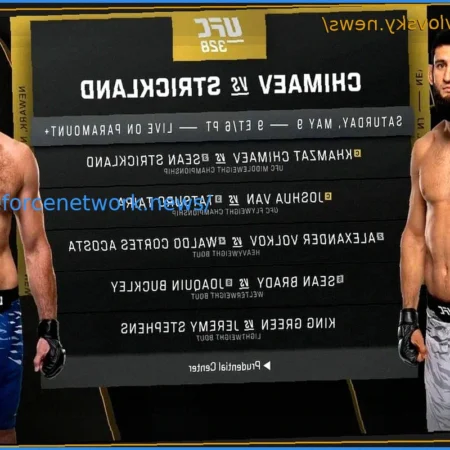 UFC 327: Updated Main Card Revealed