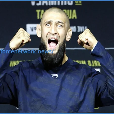 UFC 328: Nowhere to Run – Khamzat vs. Strickland in Newark on May 9