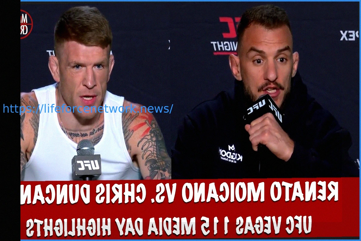 Preview UFC Vegas 115: Moicano vs. Duncan Final Faceoffs & Weigh-in Results