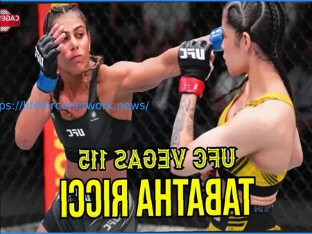 Virna Jandiroba vs. Tabatha Ricci: UFC Vegas 115 Fight Preview – Odds, Predictions & Key Information