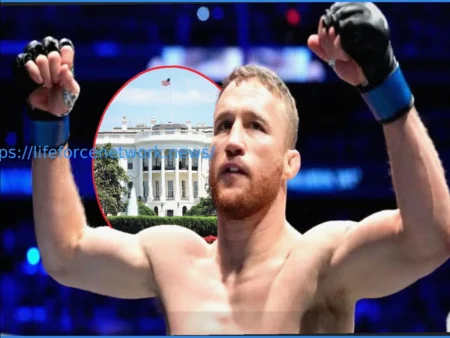 Justin Gaethje Reflects on Unprecedented UFC White House Bout