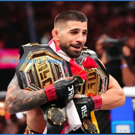 Ilia Topuria Calls for Islam Makhachev Super Fight: ‘I’m Gonna Submit Him’