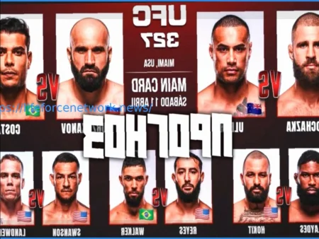 Прогнозы на UFC 327: Экспертные мнения, коэффициенты на бой Иржи Прохазки против Карлоса Ульберга в Майами