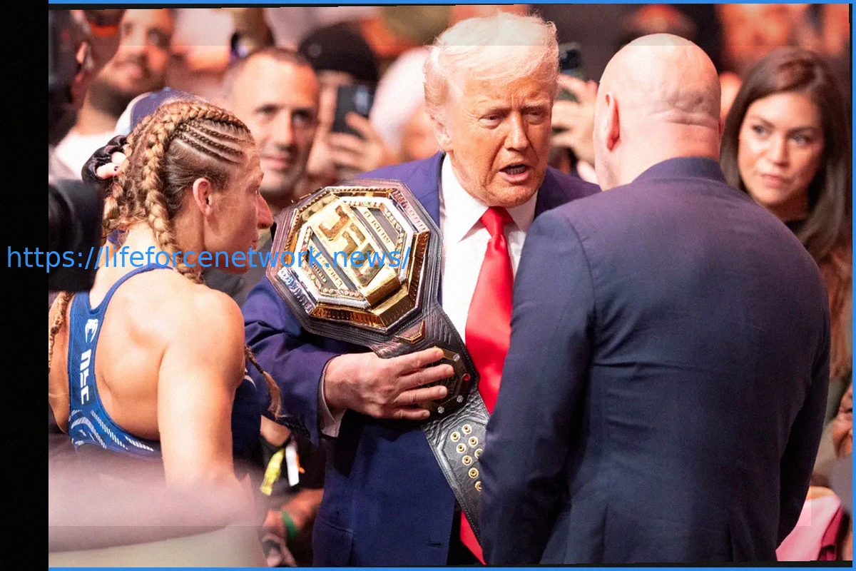Preview Trump Attends UFC 327, Creates Buzz Behind the Scenes