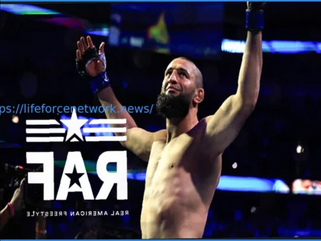 UFC Champion Khamzat Chimaev Joins Real American Freestyle (RAF)