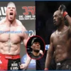 Jon Jones Mocks Kamaru Usman on Brock Lesnar Wrestling Prediction