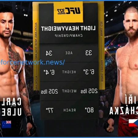 Jiří Procházka’s Explosive Rise in UFC Light Heavyweight Rankings