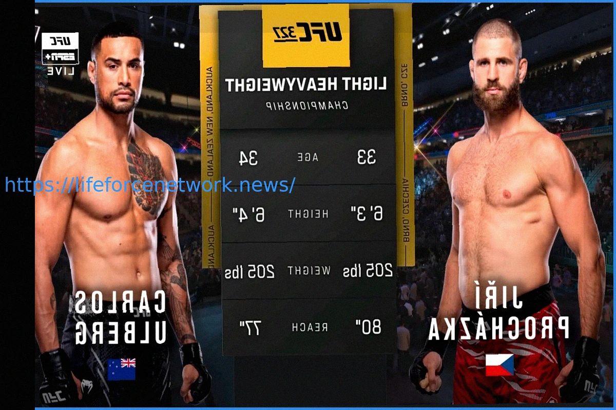 Preview Jiří Procházka’s Explosive Rise in UFC Light Heavyweight Rankings