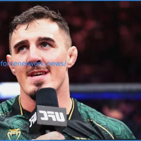 UFC Champion Tom Aspinall Resumes Training After Double-Eye Surgery